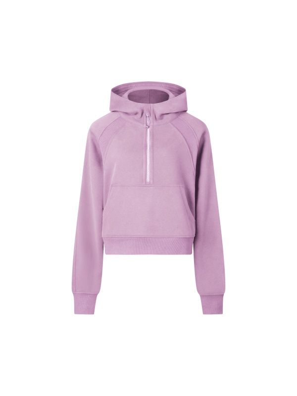 Cropped Half-Zip Hoodie – Essential Streetwear | Tapstitch